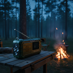 <span class=keywords><strong>Radio</strong></span> numérique rechargeable à manivelle, haut-parleurs sans fil, <span class=keywords><strong>radio</strong></span> FM/DAB/DAB+, <span class=keywords><strong>radio</strong></span> portable d'urgence 10000mAh - Product Image 4