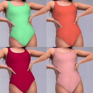 Plusieurs couleurs de haute qualité peuvent être personnalisées <span class=keywords><strong>maillot</strong></span> de bain de course une pièce maillots de bain de <span class=keywords><strong>sport</strong></span> conservateurs à haute élasticité pour femmes - Product Image 3