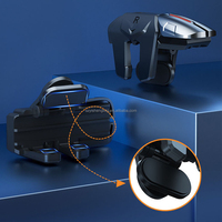 Controlador de Juego G21 con Gatillo de Seis Dedos para Teléfono Móvil, Tableta, PC, Mini Asistente de Aleación, Accesorios de Juego de Disparos PUBG