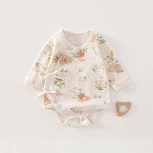 Mameluco de manga corta de algodón para bebé a precio competitivo, mono infantil para niño y niña, productos para bebé Unisex de 0 a 24 meses - Product Image 3