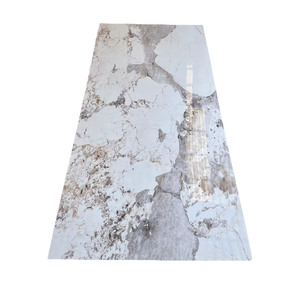 Panneau mural WPC décoration intérieure revêtement en marbre PVC déco bâtiment <span class=keywords><strong>peinture</strong></span> UV - Product Image 1