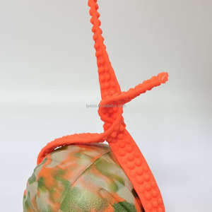 Balle à mâcher interactive de luxe pour petits animaux, en PVC, avec corde, design durable, personnalisable, plusieurs couleurs - Product Image 2