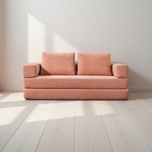 Ours en peluche Style paresseux éponge compressée sous vide canapé-chaise lit avec housse lavable pour salon prix d'usine/vente en gros - Product Image 1