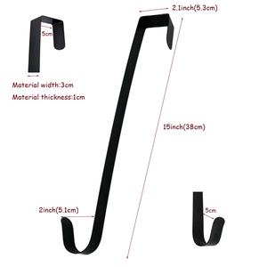 15 "फ्रंट में उपयोग करने के लिए आसान और उपयोग करने के लिए छुट्टी माल्यार्पण धारक, हैलोलीन और दैनिक सजावट के लिए - Product Image 6