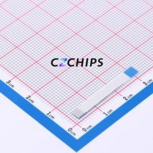 JS05B-06P-030-3-4 FFC Cable (Flexible Flat Cable) P=0.5mm Connector 6P 0.5mm 0.3mm Reverse - Product Image 2