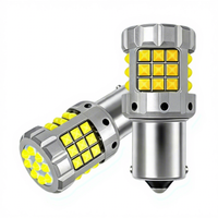 1156 BA15S BAU15S P21W T20 7440 7443 LED-Birne Canbus 45SMD 24W 12V Auto-Blinkerlampe Rückfahr- und Bremslicht