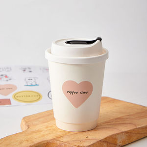 Personalizado reutilizable personalizado 4Oz 14 35 Oz compostable frío helado doble pared desechable blanco Espresso café tazas de papel con logotipo - Product Image 3