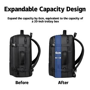 Công Suất Lớn Không Thấm Nước Oxford Máy Tính Xách Tay Ba Lô Với USB Biểu Tượng Tùy Chỉnh Dây Kéo Đóng Cửa Du Lịch Xách Tay Máy Tính Túi Cho Nam Giới Phụ Nữ - Product Image 3