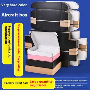 Bán buôn kích cỡ khác nhau phân hủy sinh học dễ dàng-to-gấp sóng Hội Đồng Quản Trị Vận chuyển cứng nhắc bưu phẩm hộp giấy - Product Image 4