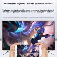 Vente directe d'un fabricant d'exportation : Téléviseur intelligent HD à projection vocale de 60, 70 et 80 pouces