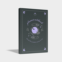 Carnet de notes et agenda A5 personnalisé avec logo, couverture rigide en tissu, pour designers, illustrations uniques, journal personnalisé