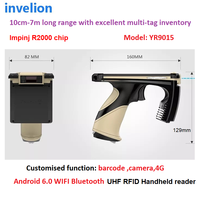 Jimpinj — suivi de la lessive, 1-7m, lecteur RFID portable, Android 6.0, code à barres, 2D, UHF, pour la gestion du séchage des vêtements