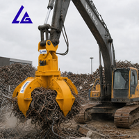 Pince hydraulique à déchiqueter de type « Orange Peel » pour démolition et recyclage de ferraille, à prix compétitif, pour distributeurs