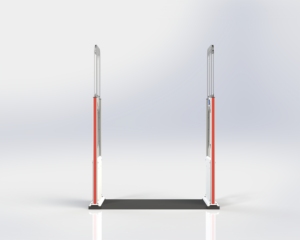 HF/UHF RFID Cổng đọc: 13.56MHz kiểm soát truy cập và thư viện cuốn sách Chống Trộm EAS hệ thống báo động - Product Image 6