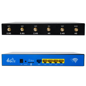 Routeur sans fil WiFi industriel universel avec emplacement pour carte SIM, <span class=keywords><strong>modem</strong></span> LTE FDD TDD 3G <span class=keywords><strong>4G</strong></span> 5G, double bande automatique 1200 Mbps, 4 ports LAN, CPE, 6 antennes SMA - Product Image 6