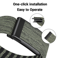 Sangle en nylon souple et respirante pour Whoop 5.0, bracelet de remplacement léger et élastique, sangle de suivi d'activité à ajustement rapide