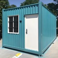Qualité 20 pieds pliant minuscule conteneur maison prête à l'emploi préfabriquée maison modulaire emballage pliable conteneur maison