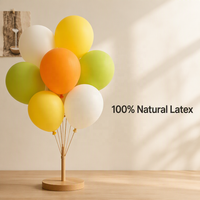 Ballons en latex ronds de 10 pouces, vente chaude d'usine, haute qualité, multicolores, épais, pour décoration de mariage et de fête d'anniversaire