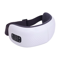 JINGTOP Hochfrequenz-Vibrations-Augenmassagegerät mit Wärmefunktion, Luftdruck, Kabelloser Fernbedienung, Musik, 2000mAh Akku, Typ-C USB