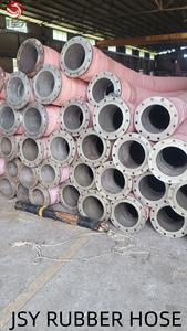 <span class=keywords><strong>Tuyau</strong></span> de dragage de boue en <span class=keywords><strong>caoutchouc</strong></span> tressé résistant à l'usure de 8 pouces et 12 pouces de diamètre, 300 psi, avec bride - Product Image 2