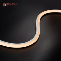 Iluminación de Neón de Cuerpo Sólido con Perfil Cuadrado, Multifacético, con Salida de Luz Tridimensional, Relleno de Esquinas, Brillo Mejorado