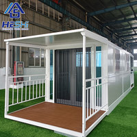 Nouveau modèle Mini maison mobile pliante préfabriquée Conteneur pliable empilable pour expédition Maison