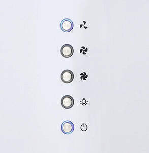 <span class=keywords><strong>Hotte</strong></span> <span class=keywords><strong>de</strong></span> <span class=keywords><strong>cuisine</strong></span> <span class=keywords><strong>ronde</strong></span> <span class=keywords><strong>de</strong></span> couleur or pour îlot <span class=keywords><strong>de</strong></span> <span class=keywords><strong>cuisine</strong></span> avec bouton électronique et éclairage LED - Product Image 6