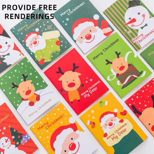 Phim hoạt hình dễ thương in túi notepad máy tính xách tay nhỏ với may ràng buộc cho văn phòng phẩm sử dụng quà tặng giáng sinh với số lượng lớn - Product Image 1