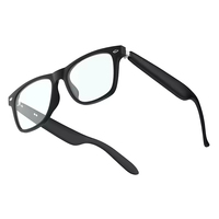 Casque d'écoute sans fil unisexe dans plus de 100 langues Lunettes de traduction intelligentes AI Lunettes intelligentes Bluetooth avec chargement magnétique