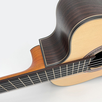 Guitare acoustique classique de haute qualité en épicéa fabriquée à la main, 39 pouces, à prix abordable, à vendre