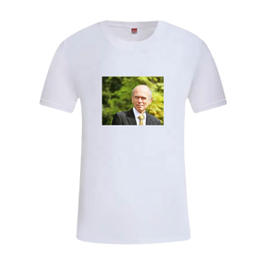 T-shirt décontracté pour homme à manches courtes en coton 100% tricoté imprimé avec personnalisation OEM/ODM, respirant et écologique - Product Image 1