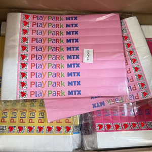 Trung Quốc tổ chức sự kiện dây đeo cổ tay các nhà sản xuất bán buôn tùy chỉnh logo/VIP/QR Mã Trống máy in phun có thể in Tyvek dây đeo cổ tay - Product Image 5