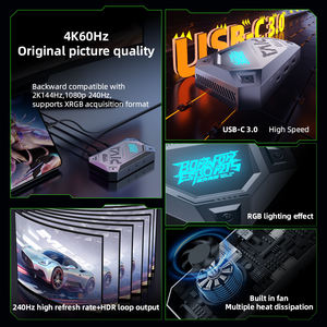 Carte de capture vidéo <span class=keywords><strong>HD</strong></span> VD05 4K 60HZ pour diffusion en direct de jeu haute définition, diffusion de carte de capture vidéo - Product Image 2