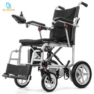 Silla de ruedas eléctrica motorizada ligera plegable de autoequilibrio para todo terreno de aleación de aluminio de alta calidad para discapacitados - Product Image 1