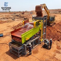 Bergbau-Vibrationssieb für Afrika, 80-100t/h Kapazität, Verschleißfest und Langlebig für Stein-, Sand- und Mineralklassifizierung
