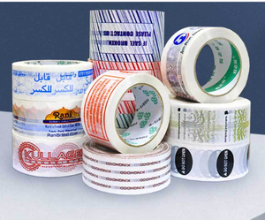 Autocollant adhésif imperméable en acrylique biodégradable imprimé sur mesure Ruban sensible à la pression en boîte - Product Image 6