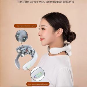 Masseur cervical intelligent CYANMED OEM ODM à alimentation USB avec acupression, tapotement, pétrissage, chauffage et vibration pour la colonne cervicale et le cou - Product Image 2