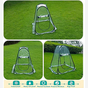 <span class=keywords><strong>Serre</strong></span> <span class=keywords><strong>de</strong></span> culture intérieure et extérieure en pvc pour plantes, <span class=keywords><strong>mini</strong></span> Pot <span class=keywords><strong>de</strong></span> fleurs pour <span class=keywords><strong>jardin</strong></span>, arrière-<span class=keywords><strong>jardin</strong></span>, pop-up - Product Image 5