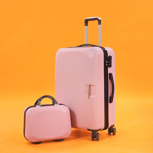 Ensemble de bagages classiques à roulettes 20 22 24 26 pouces ABS rétro valise de voyage à roulettes avec sac à cosmétiques pour femme - Product Image 6