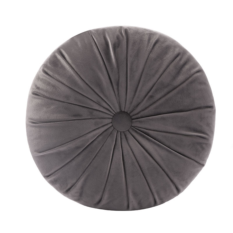 grey circle cushion