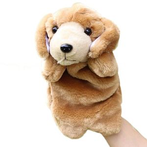 Marionnettes à main personnalisées en peluche pour enfants, animaux mignons, chiens, jouets doux - Product Image 2