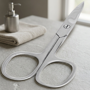Professional Rose Gold Stainless Steel Right-Handed Manicure <b>Scissors</b> Sharp Blade Tip for Cuticle Nail Trimming Nail Art Salon - Product Image 4