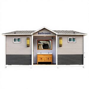 Toilettes publiques écologiques de luxe en plastique, zones panoramiques, toilettes sèches rurales, rénovation, salle de douche intégrée à l'usine - Product Image 5