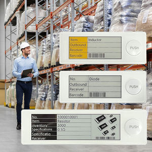 Etiqueta de Recogida con Pantalla de Tinta Electrónica de 2.9 Pulgadas y 4 Colores para Sistema de Etiquetado de Recogida en Almacén, Terminal de Recogida Portátil / Escáner RFID - Product Image 1