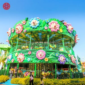 Centre de divertissement familial, <span class=keywords><strong>parc</strong></span> à thème, manèges, carrousel classique à deux étages de luxe à vendre - Product Image 6