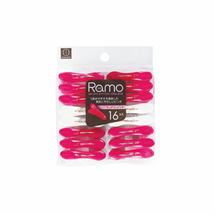 RAMO 16 pezzi Pink/bianco per biancheria spille da bucato Premium per un'organizzazione efficace - Product Image 1