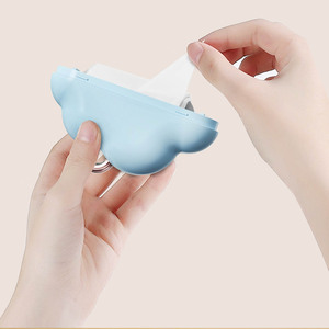 Ds4959 Mini tóc loại bỏ đám mây hình con lăn dính bàn chải quần áo vật nuôi tóc Remover Remover con lăn dính bụi giấy Lint con lăn - Product Image 2