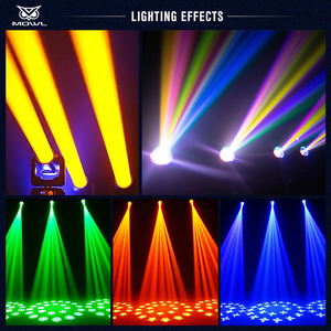USA Warehouse Free Shipping Dj <strong>Stage</strong> <strong>Lights</strong> 200W DMX <strong>LED</strong> Beam <strong>Moving</strong> <strong>Head</strong> <strong>Light</strong> with Halo Ring - Product Image 4