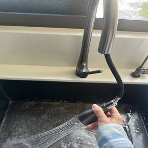 ก๊อกน้ำอ่างล้างจานแบบน้ำตก สแตนเลสสตีล ช่องเดียว ดีไซน์อัจฉริยะ พร้อมหน้าจอดิจิตอลรูปทรงคีย์เปียโน - Product Image 5