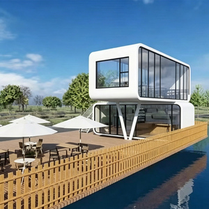Casa Prefabricada Moderna, Vivienda Modular de Lujo para Jardín, Oficina y Desarrollo de Resorts, Combinación de Espacios que se Puede Combinar Libremente - Product Image 1